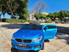 Mini Ride BMW 6 GT 4x2 12V Blauw 1-Zit Mini Ride BMW 6 GT 4x2 12V Blue 1-Seat