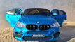 Mini Ride BMW X6 M 4x2 12V Blauw Mini Ride BMW X6 M 4x2 12V Blue