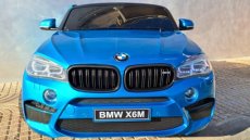 Mini Ride BMW X6 M 4x2 12V Blauw Mini Ride BMW X6 M 4x2 12V Blue