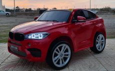 Mini Ride BMW X6 M 4x2 12V Rood Mini Ride BMW X6 M 4x2 12V Red