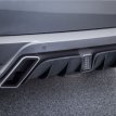 Sport 18- Achterbumper F1 Carbon + Uitlaat Tips Sport 18- Rear Bumper F1 Carbon + Exhaust Tips