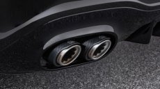 W177 A35 AMG Exhaust Tips Carbon BRABUS
